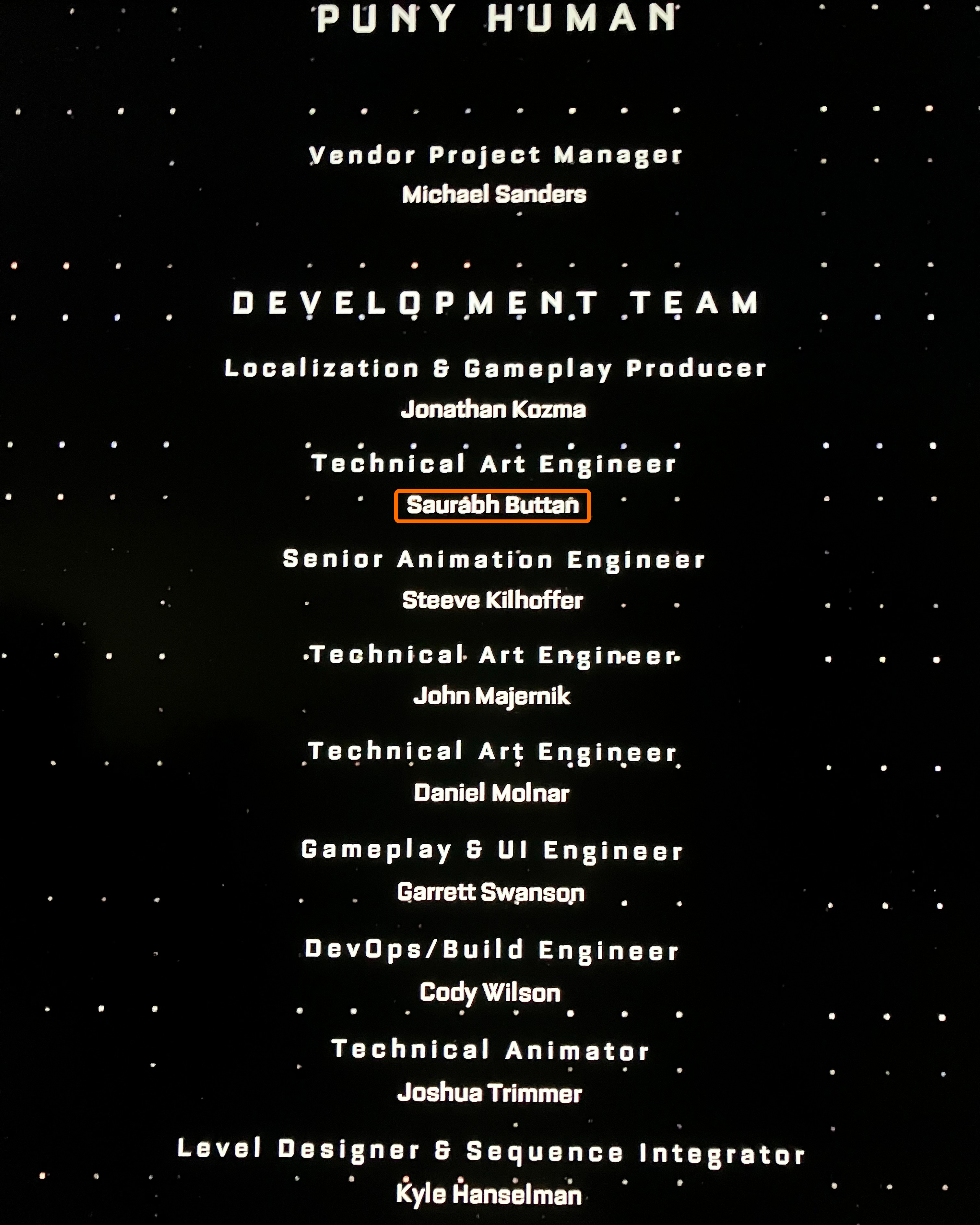 Project screenshot
